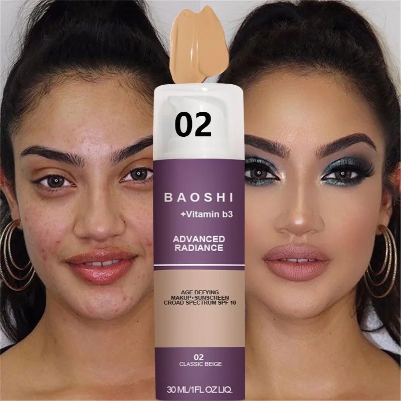 30ml concealer foundation waterproof long lasting dark skin dark circles acne marks moisturizing face makeup