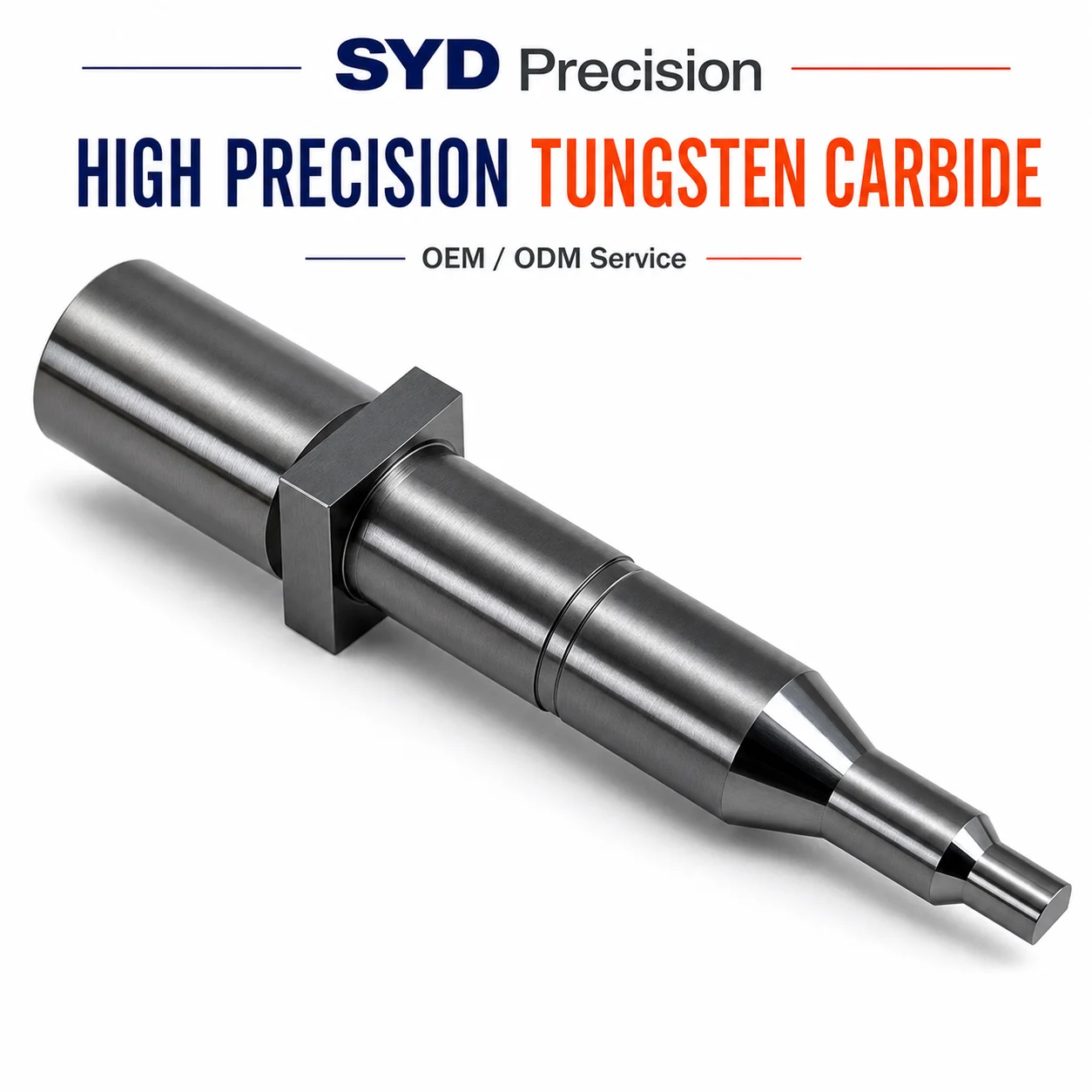 High Precision Tungsten Carbide Spray Nozzle Custom Cemented Carbide Industrial Wear Parts