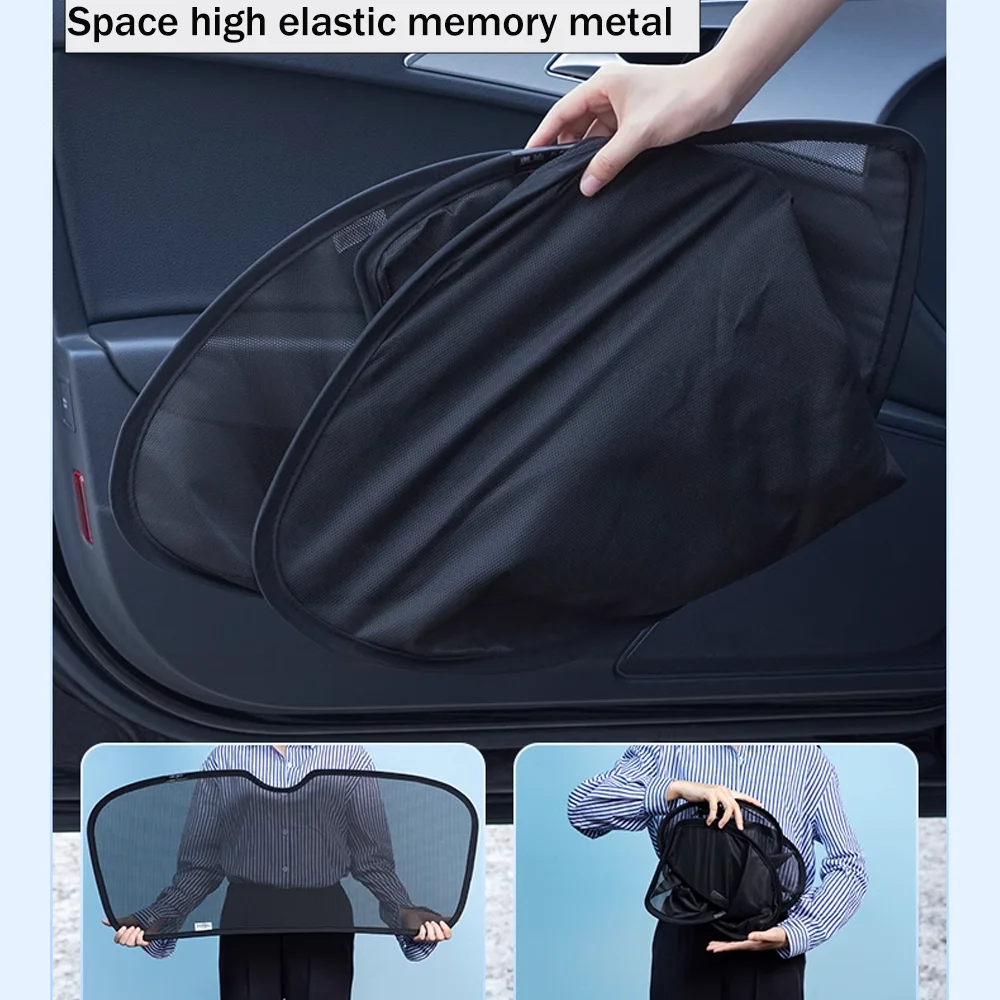 For Chery Tiggo 7 Pro Max Ebro S700 2020~2026 2023 2024 2025 Car Magnetic Mesh Privacy Sunshade Side Window Sun Shade Accessorie view 6
