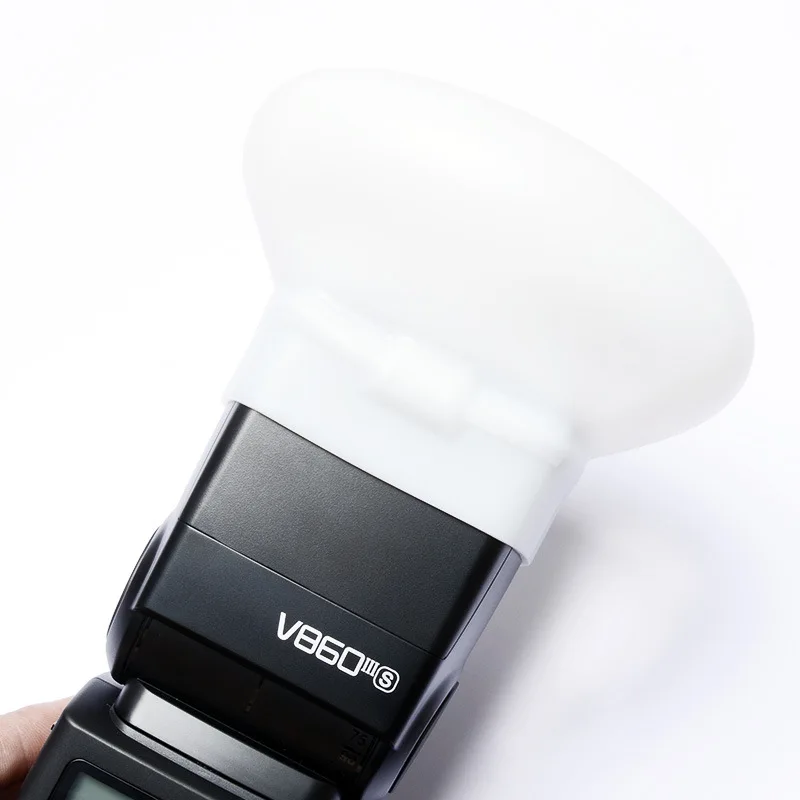 For Godox V860 V850 TT685 TT600 MF12 Yongnuo Universal Silicone Softbox Diffuser Ball for Flash