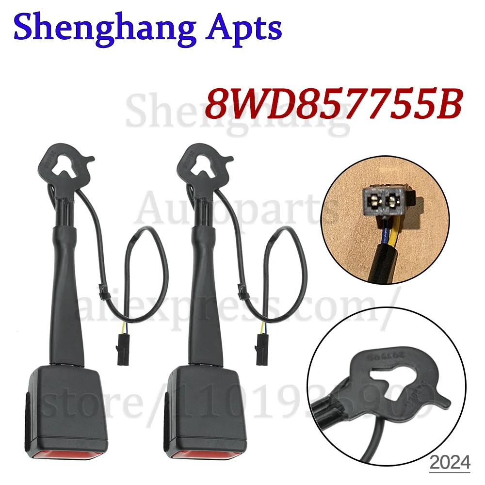 Safety Belt Socket Fixing Lock Catch For Audi A5 S5 RS5 A4 S4 A6 C8 16-25 8W0857755,8W0857755B,8WD857755C,4K8857755N,4K8857755E