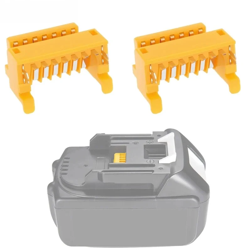 Terminal de connecteur de carte de Protection de charge jaune, pour Makita 18V, adaptateur de convertisseur de batterie Li-ion BL1850 BL1830 PCB BMS, 1 à 3 pièces