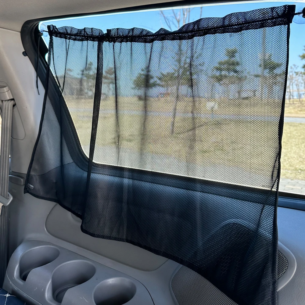 Window Glass Adsorption Car Curtain Sunshade Curtain Car Curtain