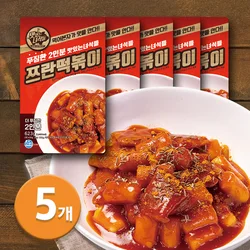 맛있는녀석들 쯔란 떡볶이 623g x 5