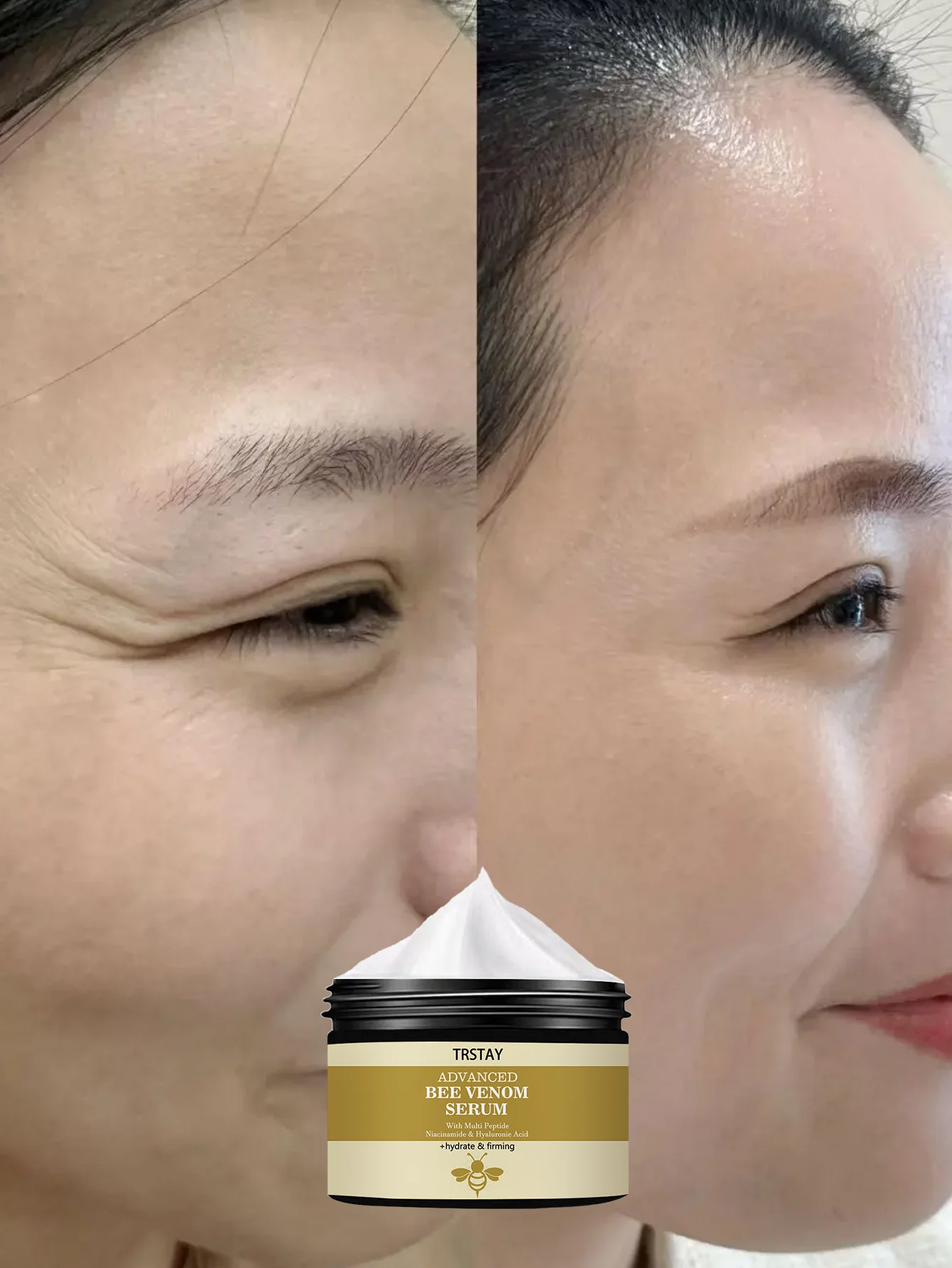 

Увлажняющее свежее увлажняющее масло для глаз для летнего использования Увлажняет и освежает нежный район глаз с легкой формулой идеально подходит для