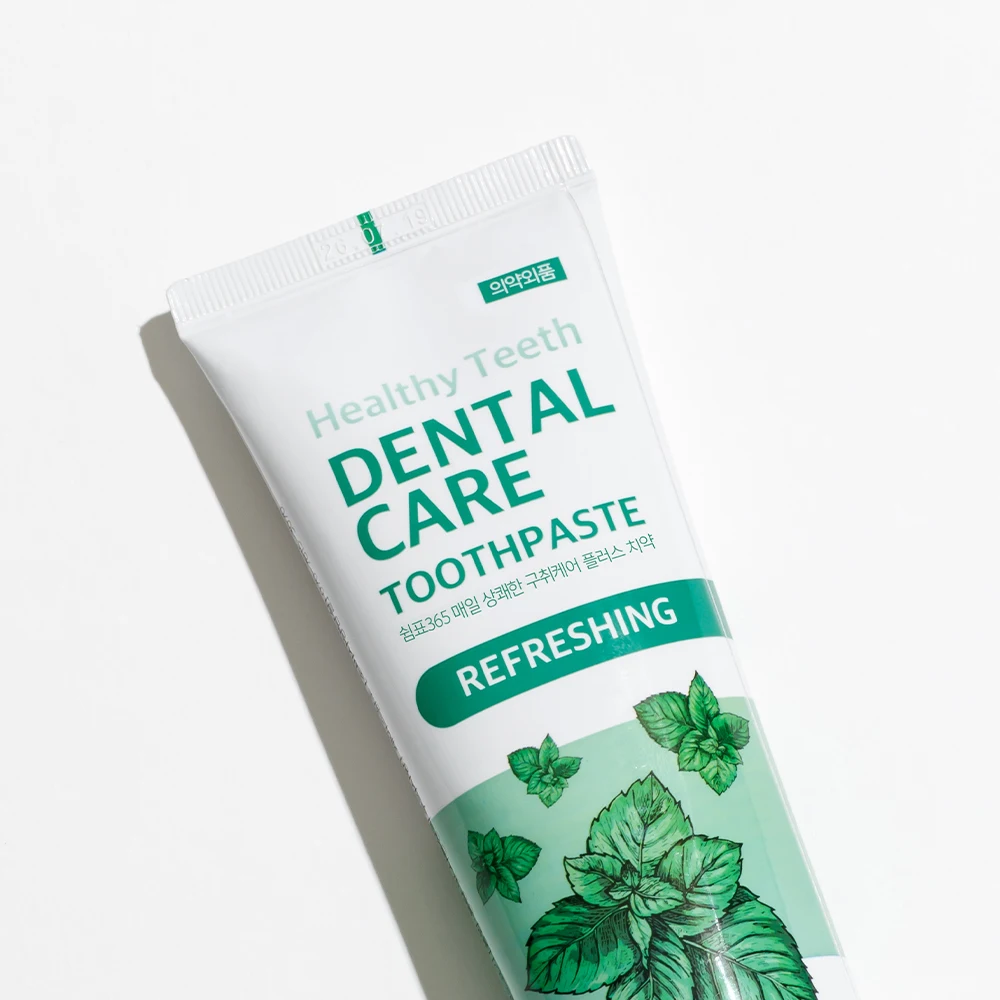 معجون أسنان Comma365 للعناية اليومية منعش بدرجة التنفس بسعة كبيرة 250 جرام × 8 قطع للعناية باللثة خالي من الفلورايد ومزيل رائحة الفم الكريهة ومزيل الجير #5