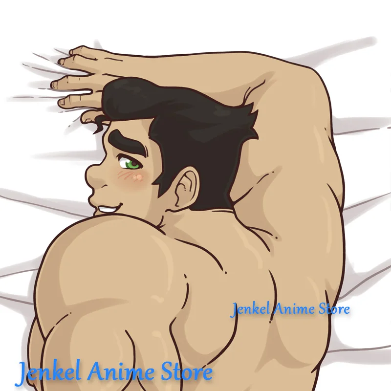 Dakimakura Bolin Young Man Anime Pillowcase Life Size Double Sided Print Body Pillow Cover