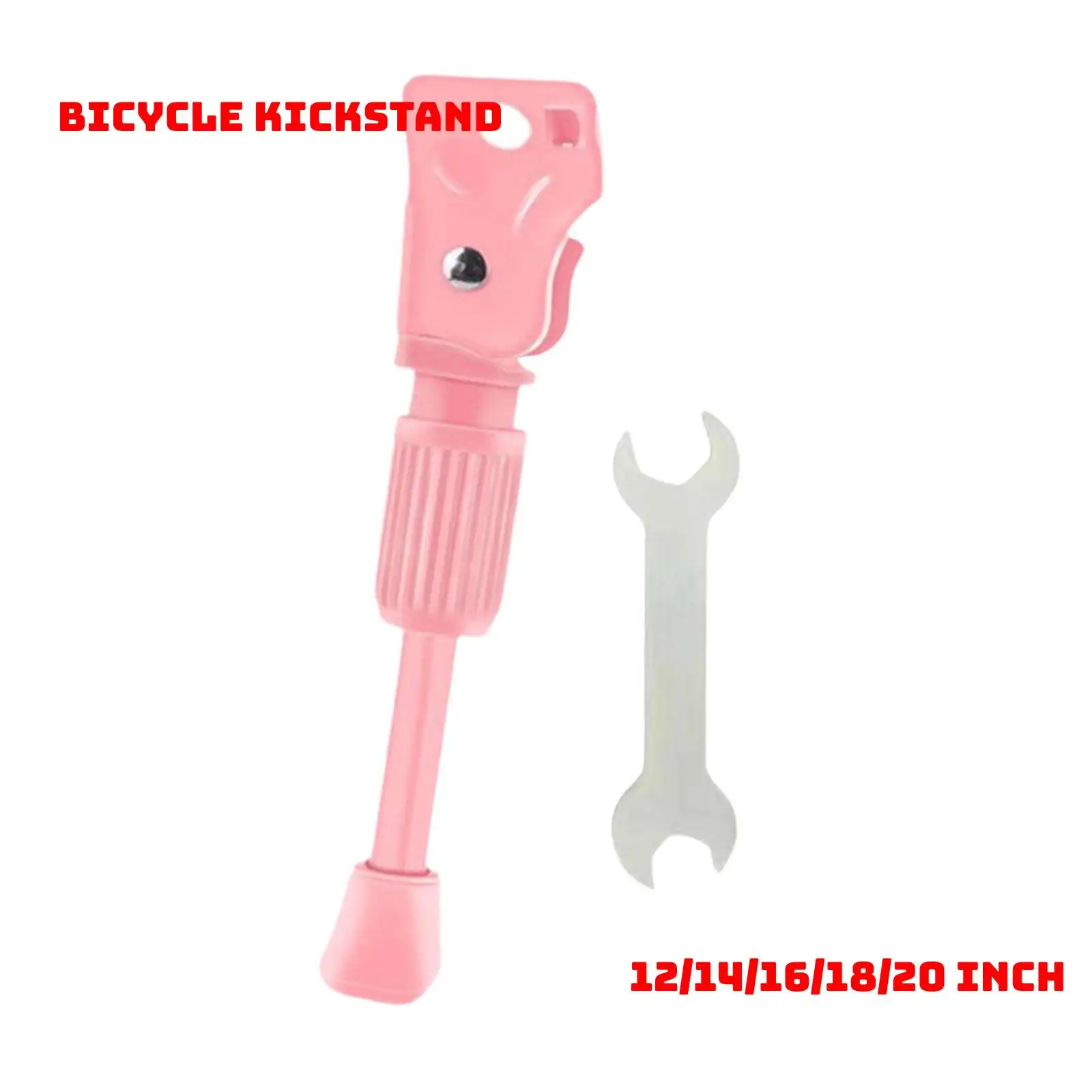

Kids Bike Kickstand Bicycle Side Support Stand Folding Bike Rear Side Single Mount for Boys Girls Bikes Accessories Replacement