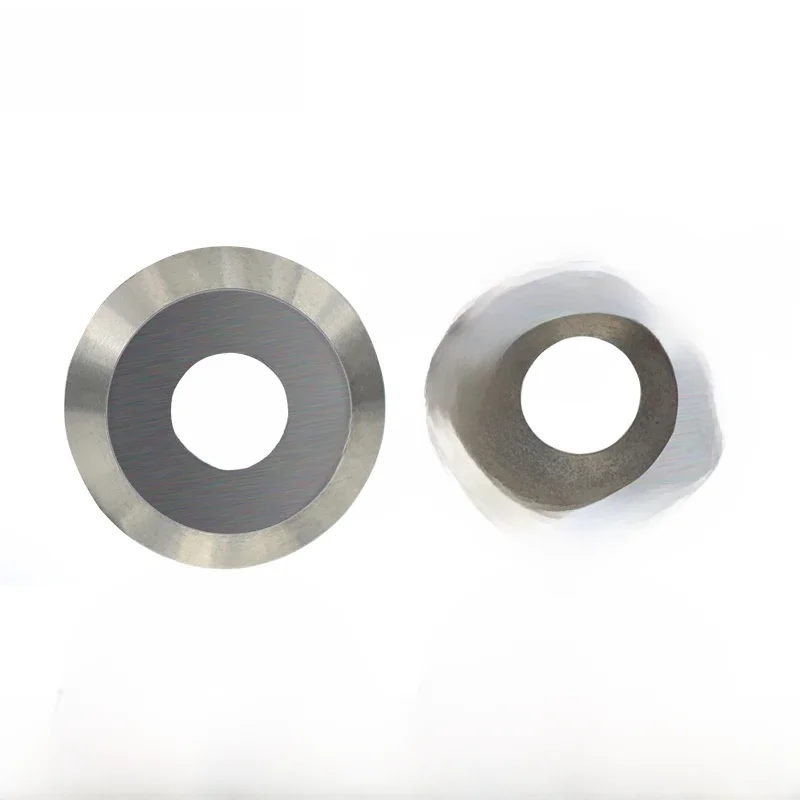 Wkładki do cięcia wolframu 1 szt. Okrągłe ostrze tokarskie o wysokiej twardości 15x2,5 mm R30 do tokarki do drewna narzędzia tokarskie okrągłe ostrze z węglika — zdjęcie 2