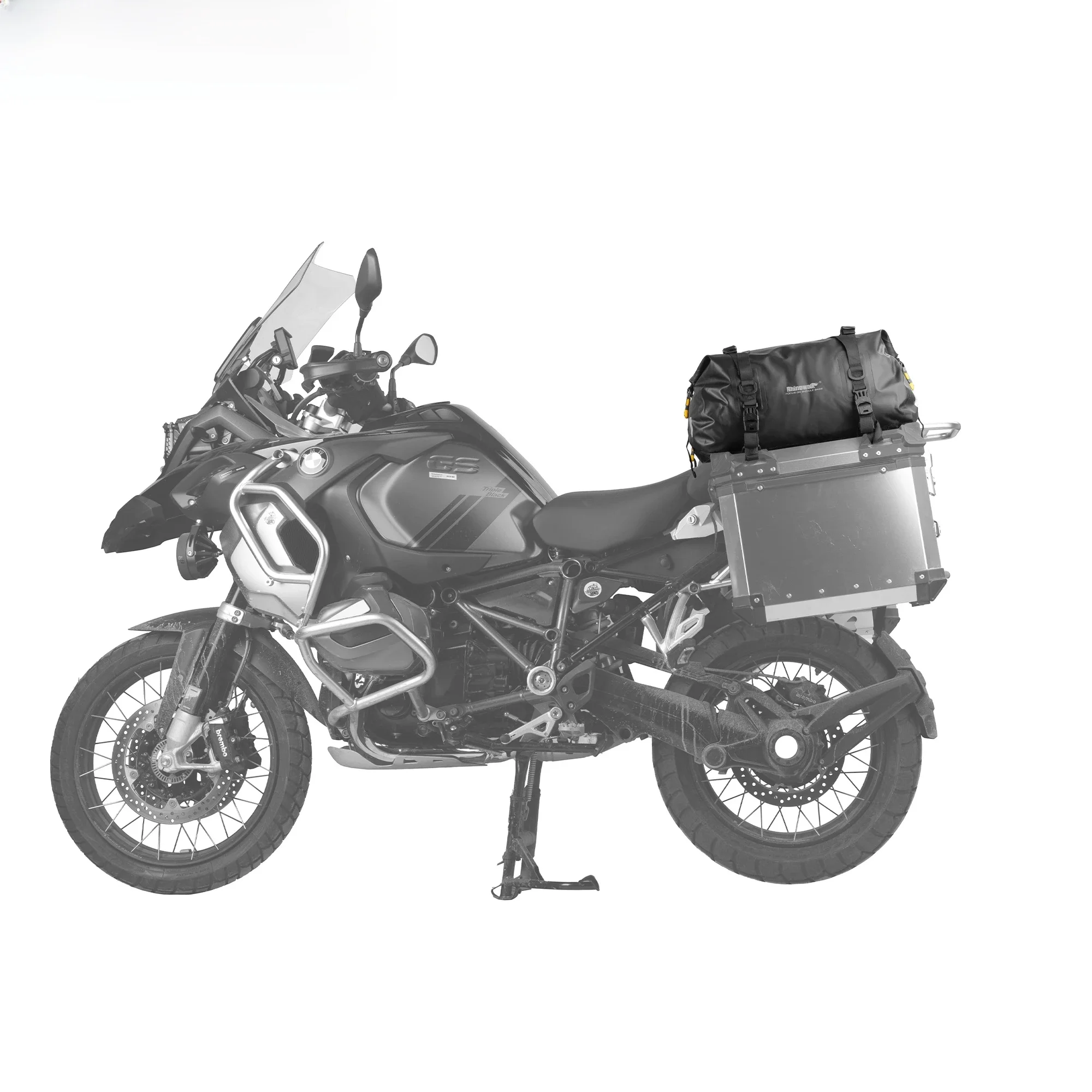 Bal inowalk-Sacoche latérale de moto, sacs à bagages étanches extensibles, dégager supérieure, sac de siège arrière, 20L-30L, 1PC