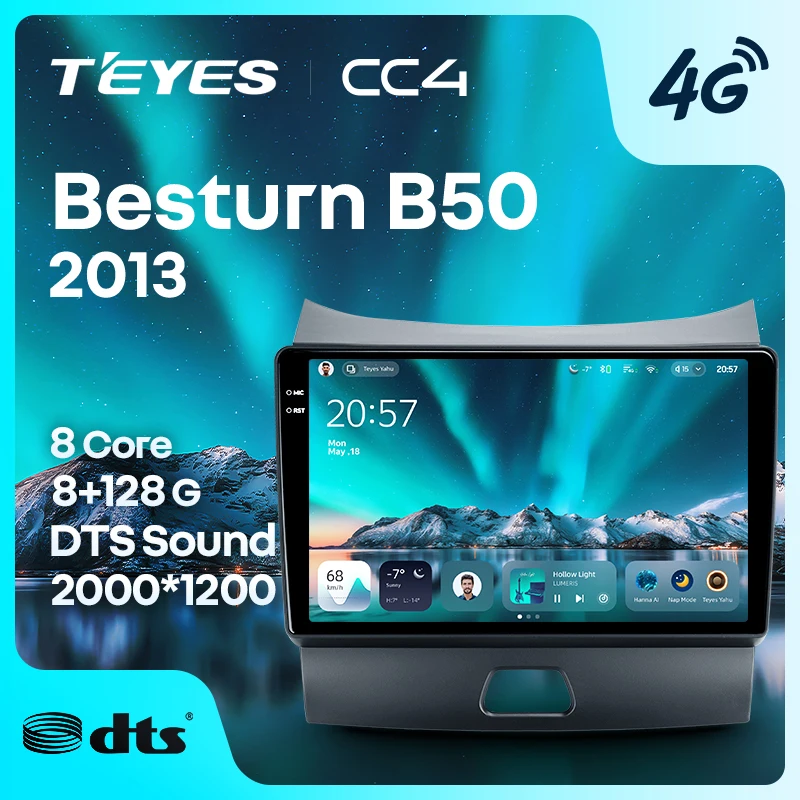 TEYES CC4 For FAW Besturn B50 2013 CarPlay Auto 2DIN Car Radio Multimedia Stereo Car headunit Autoradio