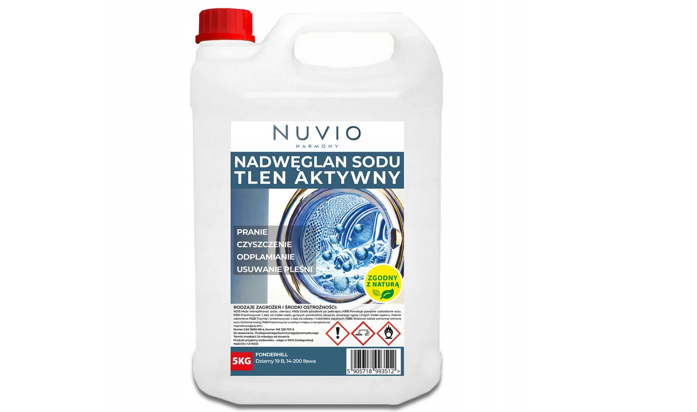 Oxígeno activo de percarbonato de sodio 5kg Nuvio