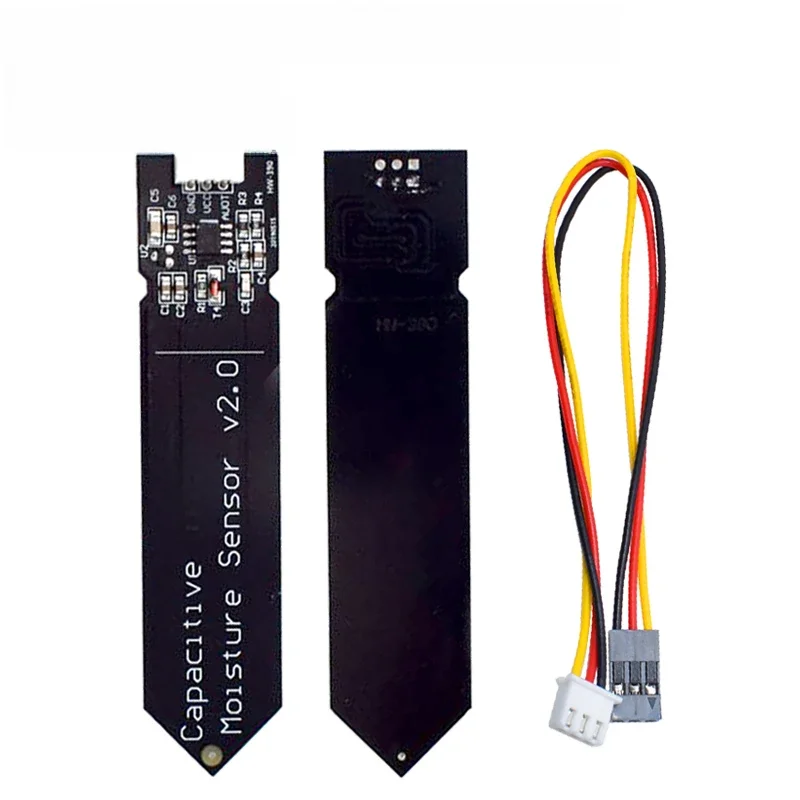 Pojemnościowy moduł czujnik wilgotności gleby nie jest łatwy do korozji przewodu szerokonapięciowego 3.3 ~ 5.5V odporny na korozję W/grawitacji dla Arduino — zdjęcie 2