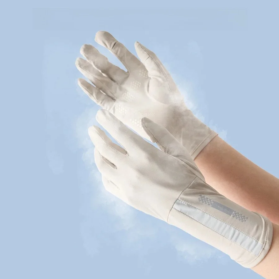 AliExpress Summer sun protection gloves, anti slip, breathable, UV resistant, touch screen, cool feeling, cycling, outdoor sports, ice silk