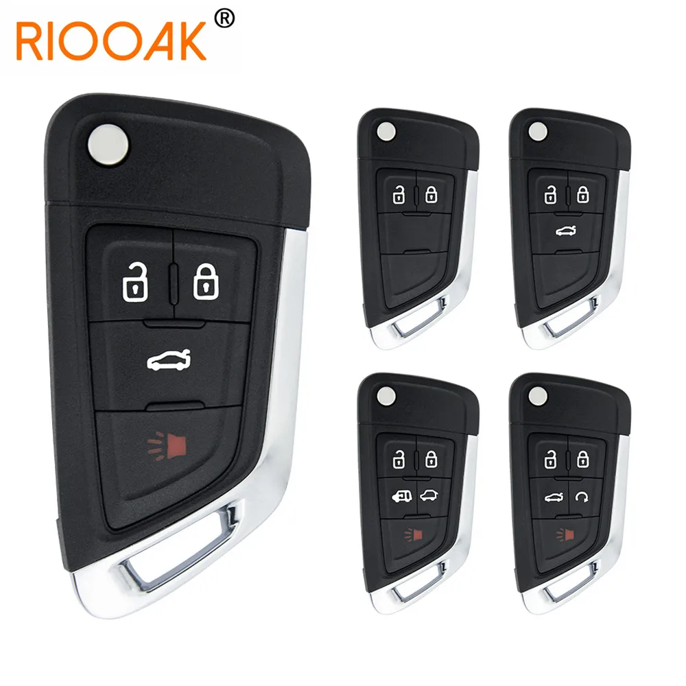 

2/3/4/5 Buttons Remote Car Key Shell Case Knife Type For Chevrolet Lova/Aveo/Cruze Opel Vauxhall Insignia Astra Mokka Buick