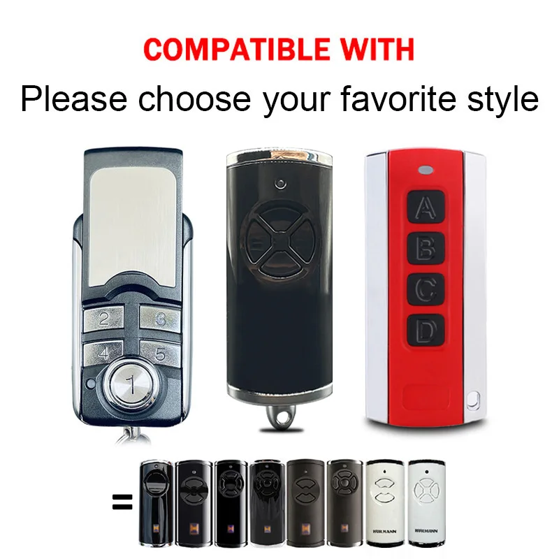 HORMANN HSE4 868 BS Garage Door Remote Control Compatible With HORMANN BiSecur HS1 HS4 HS5 HSP4 HSD2 HSE2 HSE5 HSE1 868 BS