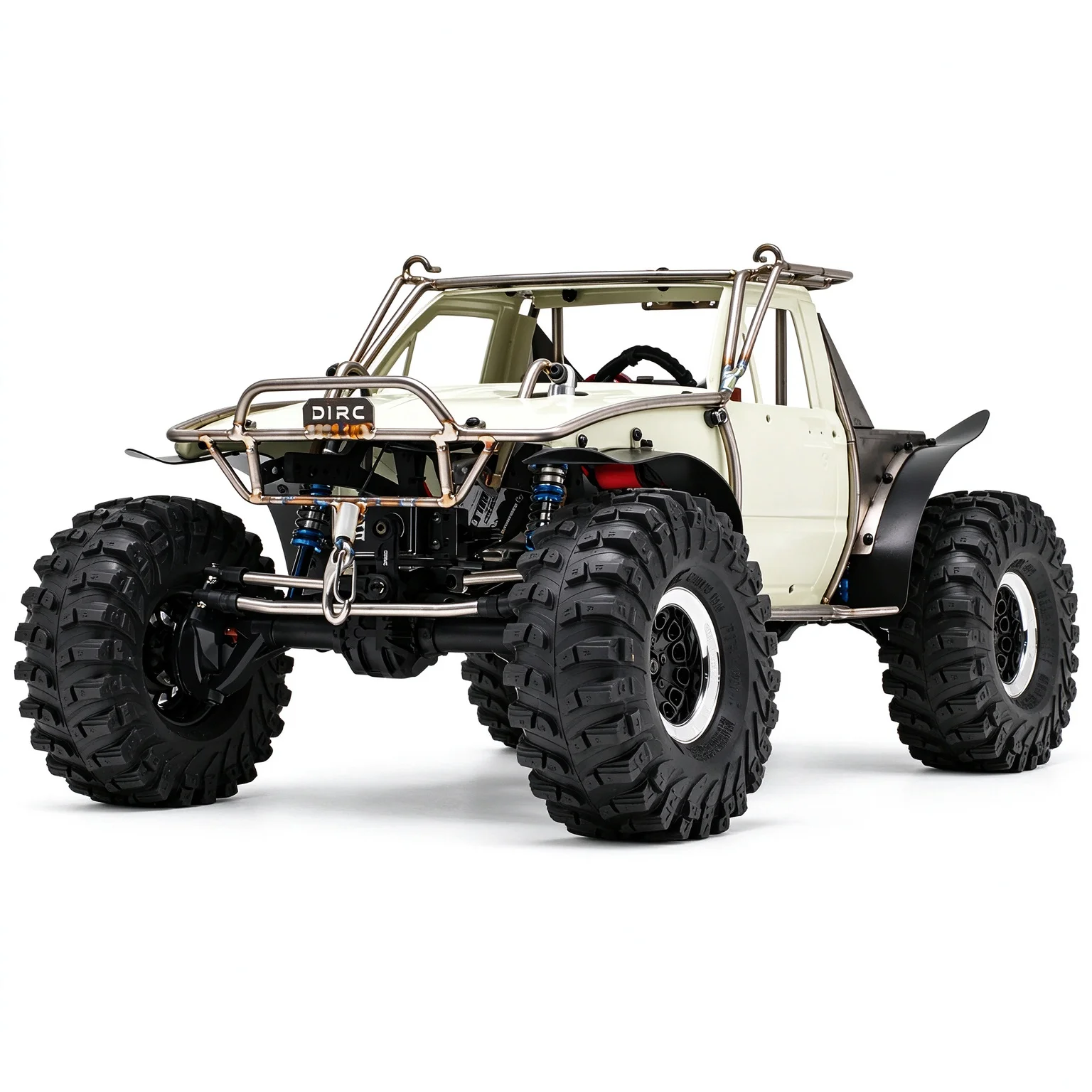 D1RC New 1/10 RC Rock Crawler Rainforest RTR Aluminum Alloy Body Shell RC Off-road Climbing Car Remote 4-wheel steering Vehicle