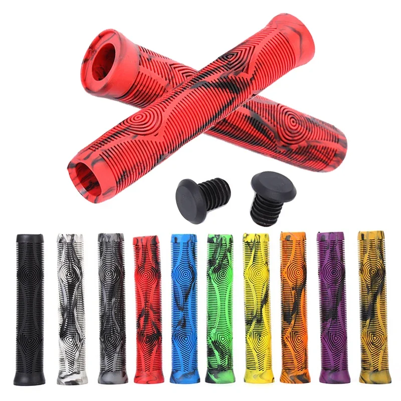 AliExpress BUCKLOS 160mm Bicycle Grips Lengthened Bike Handlebar Grips Soft Rubber Mountain Bike Grip Non-slip Bicycle