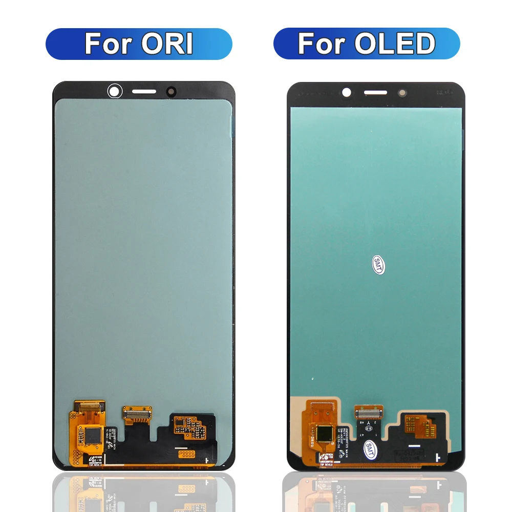 6.3\'\' For AMOLED Display For Samsung A9 2018 A920 A920F LCD Display Touch Screen Digitizer Assembly Replacement