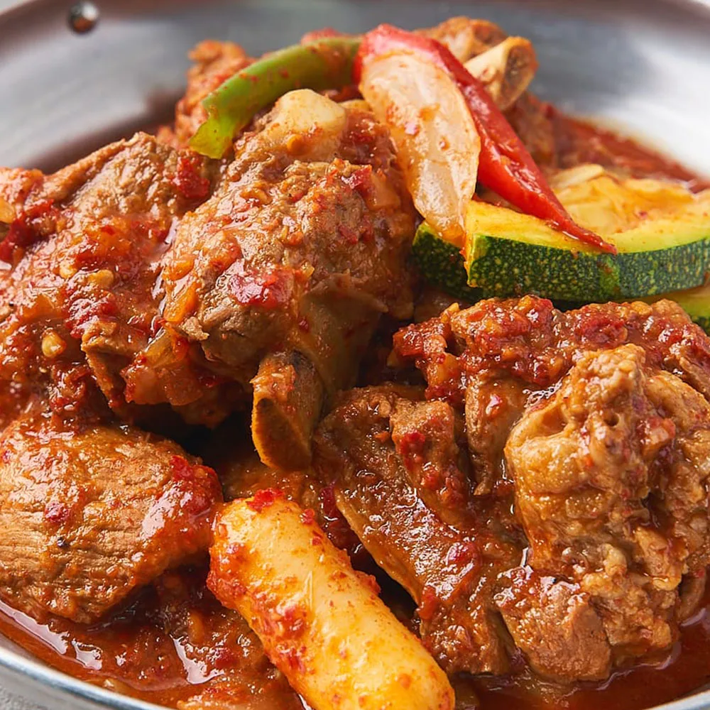 [대구 맛집] 양군팩토리 양념 돼지갈비찜, 1.2kg, 1팩