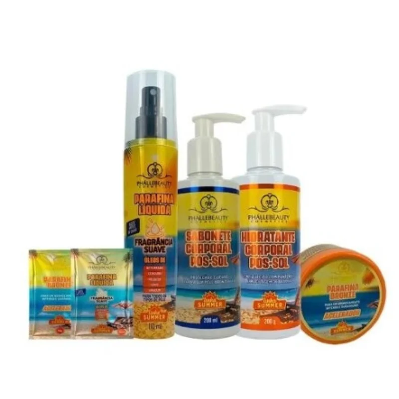 Full Kit Auto Tanning Summer PhálleBeauty 6 Items