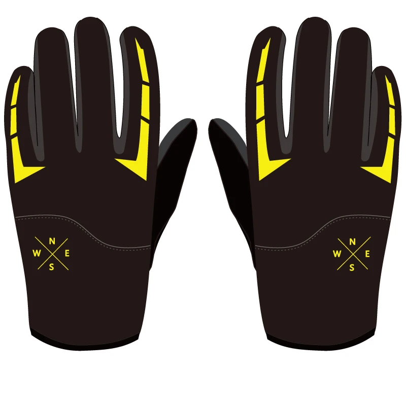 Gants de Ski chauds unisexes, imperméables et coupe-vent, en cuir, pour le cyclisme par temps froid, pour le Ski en plein air, Sports d\'équitation