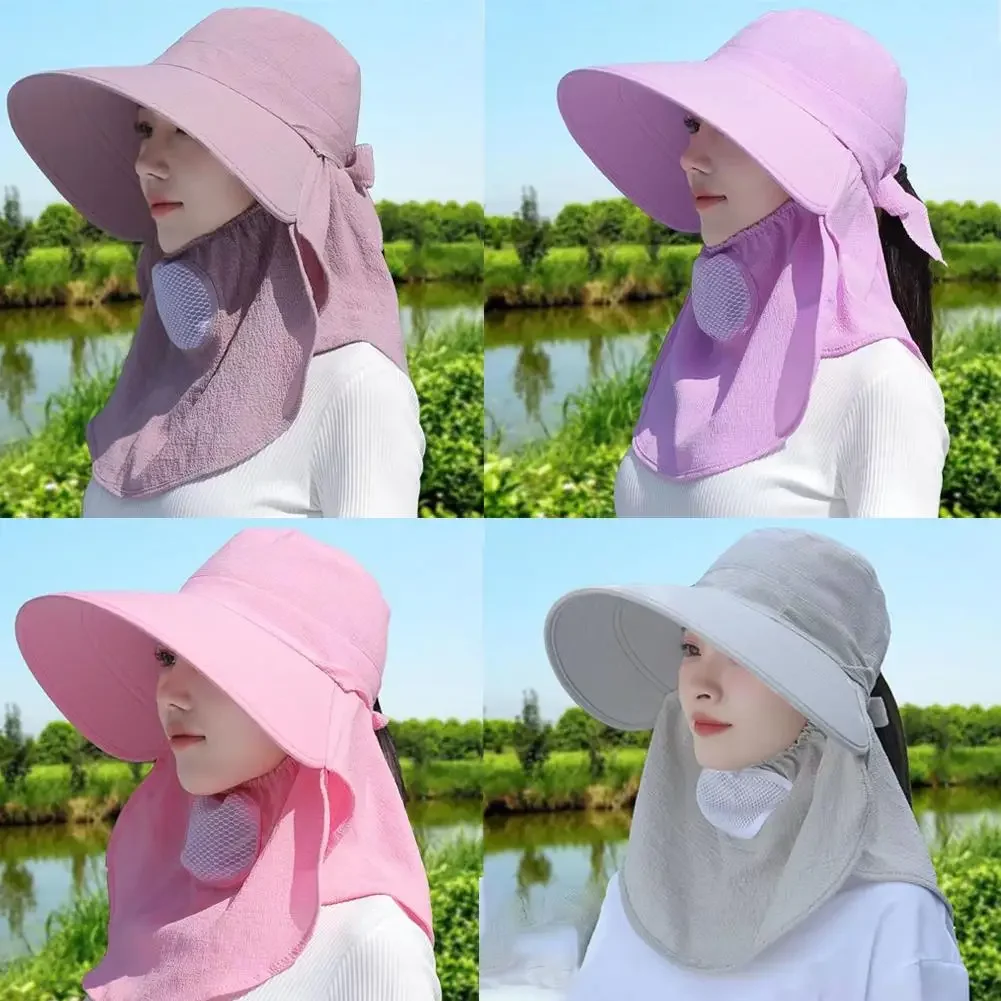AliExpress Summer Quick Dryng UV Protection Fisherman Cap Face Neck Cover Outdoor Fishing Cycling Removable Men
