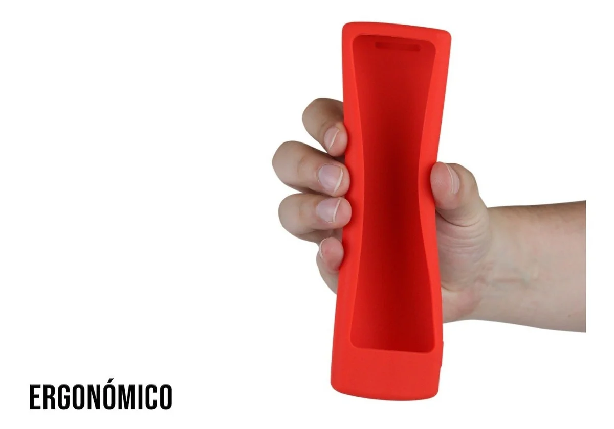 حافظة التحكم Lg Akb75095307 حافظة تلفزيون ذكية لون سيليكون أحمر