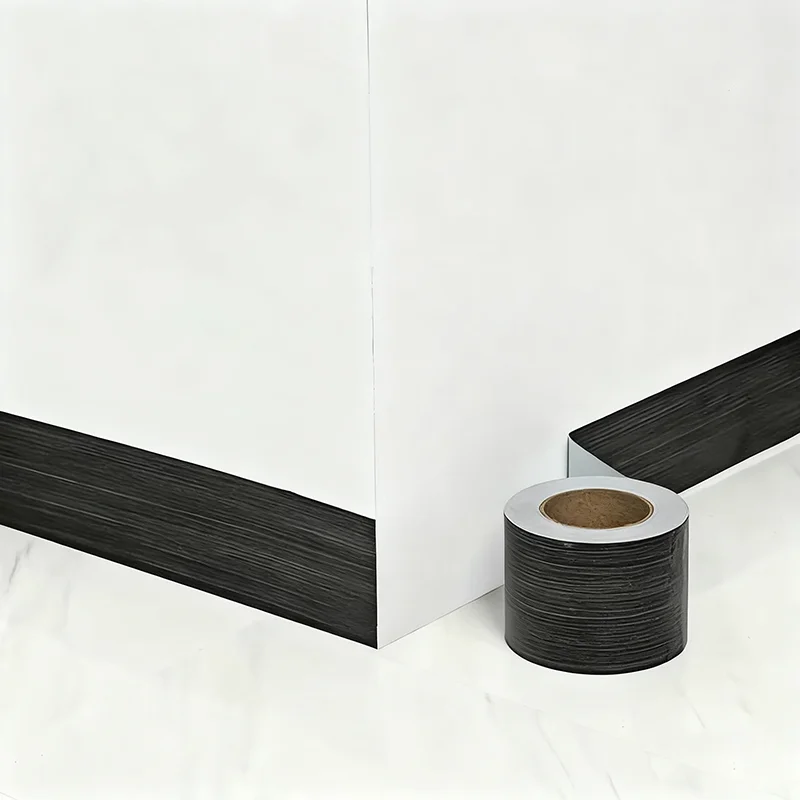 1 roll of wood grain wallpaper waterproof sticker PVC thickened self-adhesive wallpaper furniture decorative wall sticker
