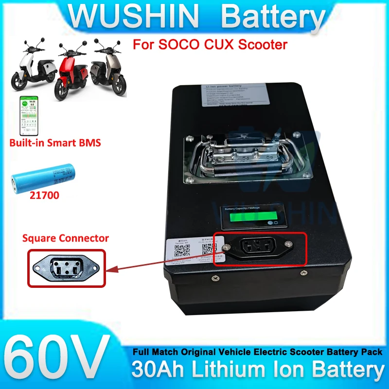 Batterie lithium 60V 30Ah pour - 60V 30Ah 21700 Battery Pack avis et prix