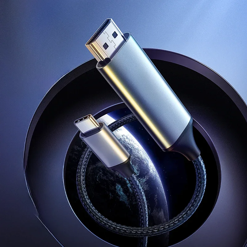UGREEN USB typ C do adaptera HDMI 4K do telewizora kabel USB C do komputera Macbook Pro iPad Pro Samsung Galaxy Pixelbook Xiaomi USB C HDMI — zdjęcie produktu 7