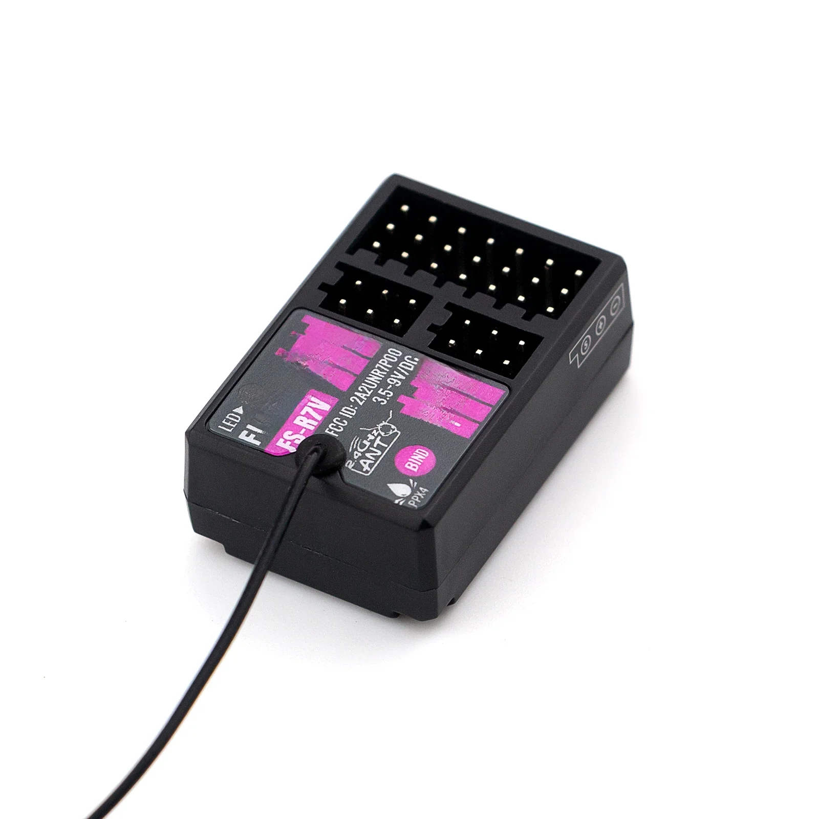 Flysky récepteur FS-R7V 7CH 2.4G récepteur peut être PPM/IBUS sortie pour télécommande voiture bateau