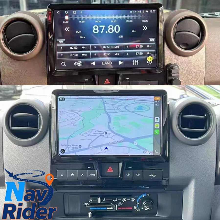 

11.2inch For LC70 LC76 LC75 Toyota Cruiser 70 76 75 Android Screen Car Multimedia Video Player GPS Carplay Navigation Head Unit