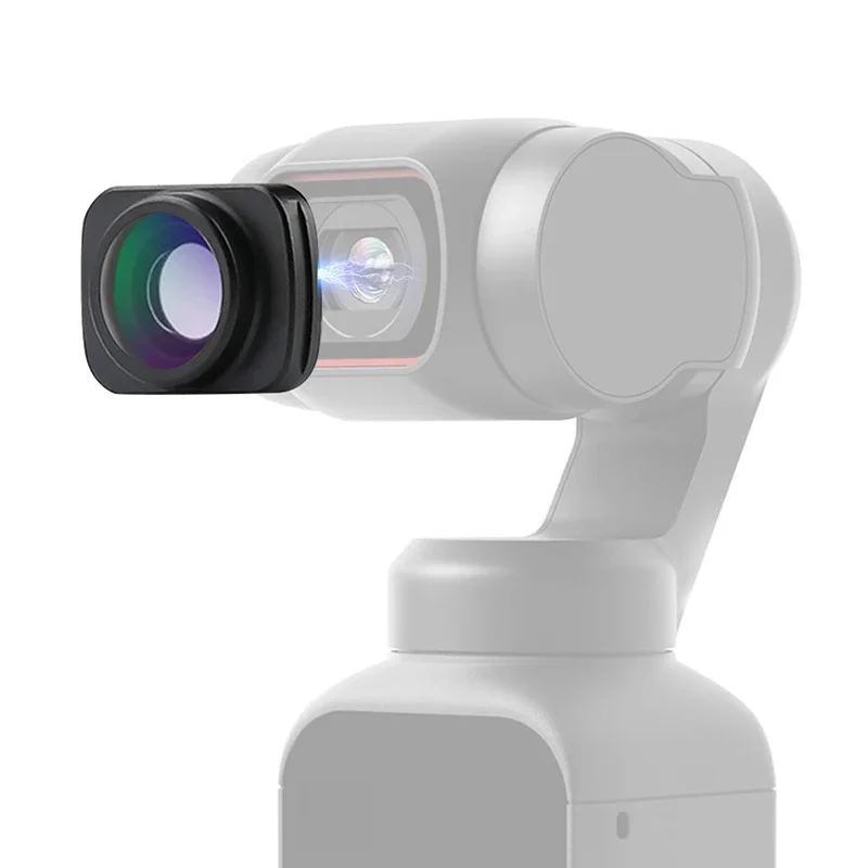 Magnetyczny obiektyw szerokokątny 110 stopni do akcesoriów do gimbala DJI Osmo Pocket 1 / Pocket 2 — zdjęcie produktu 7