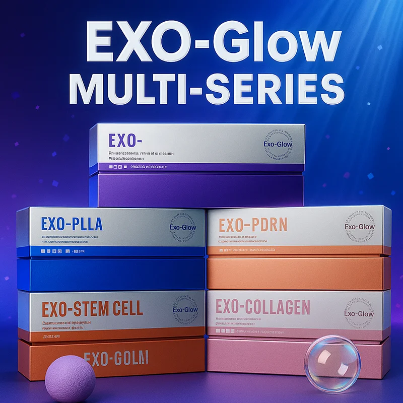 EXO-Glow Multi Series PDRN Hydrating Ampoule Set Collagen Serum for Moisture Support and Skin Balance