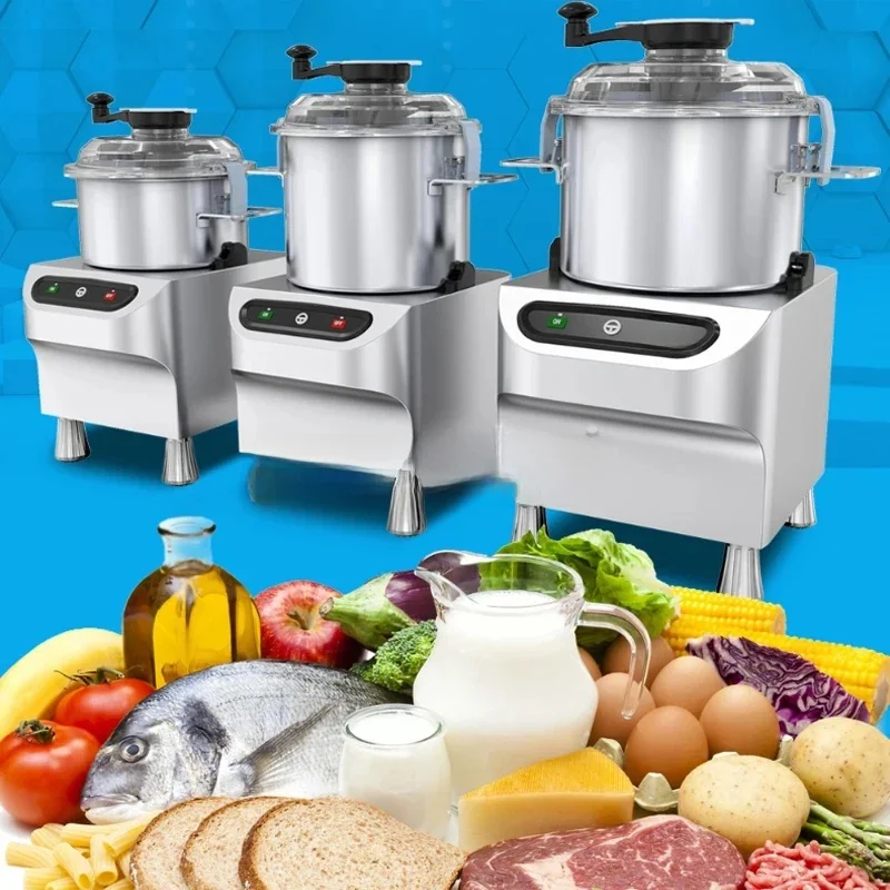 Commercial Multifunctional Vegetable Slicer, Food Processing Machine, Fresh Meat Chopper