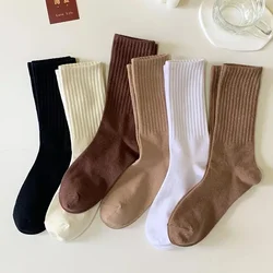 6pairs Unisex Graphic Socks, Comfortable Breathable Soft Crew Socks For Workout, Casual Walking, Running, Sports, Women Men's