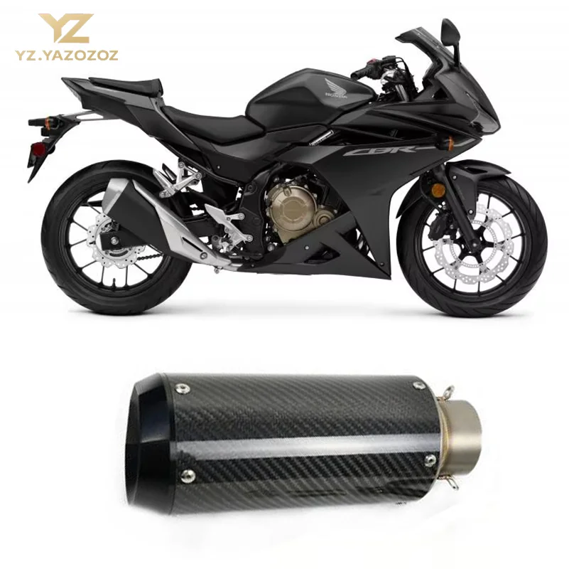

Neutral 60mm Matt Carbon Body Cnc Motorcycle Muffler Motorcycle Exhaust Pipe