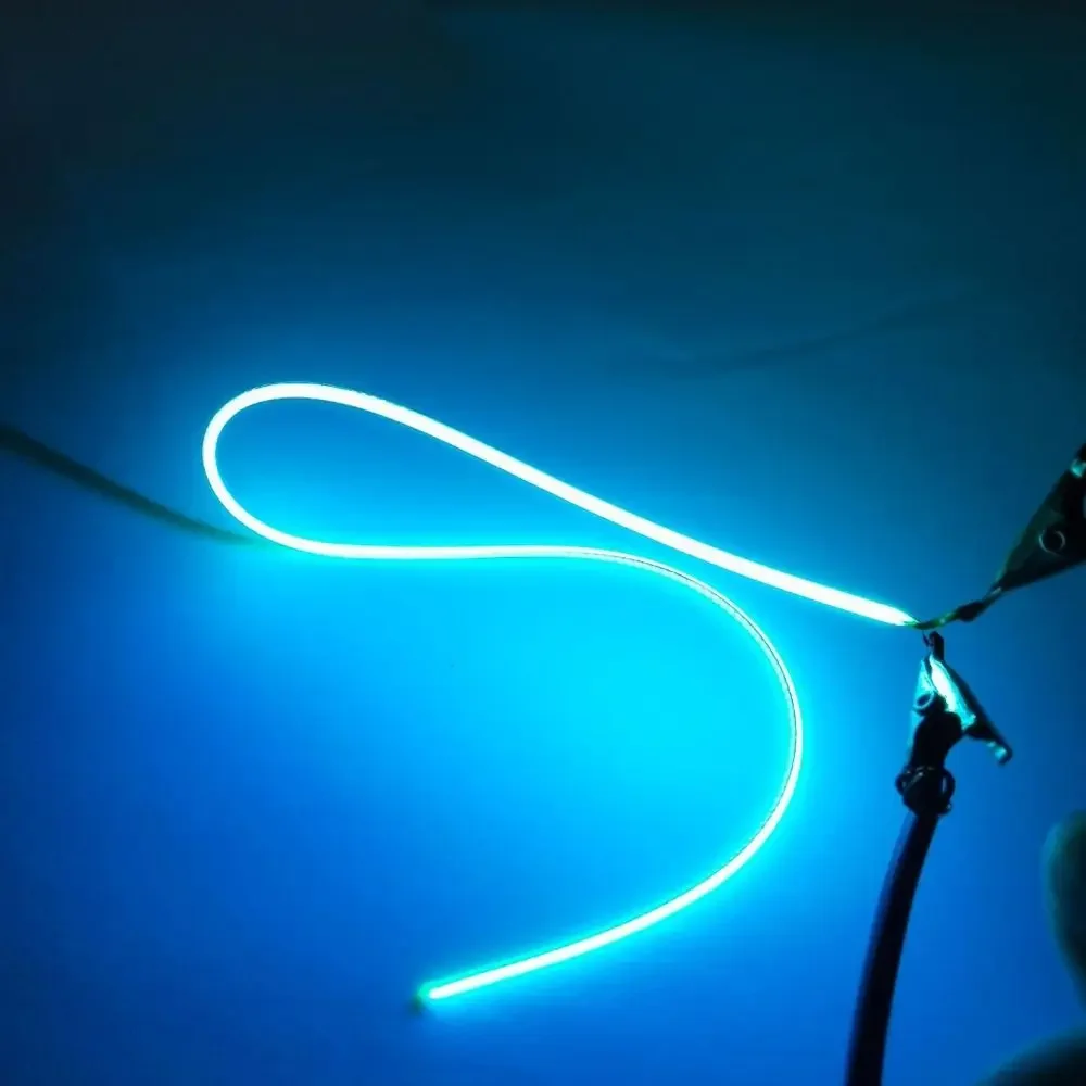 Pièces de lampe d'ampoule Edison durables, filament flexible LED, même pôle, DC3V, 25mm, 80mm, 110mm, 128mm, 190mm, 300mm, 352mm