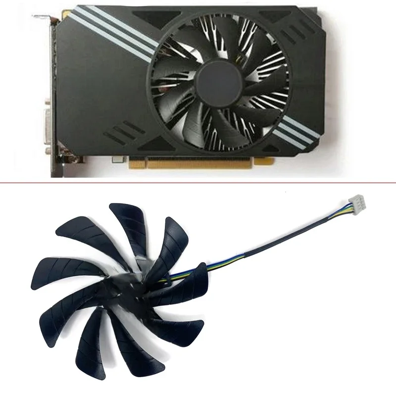 Wentylator chłodzący 87MM 4PIN T129215SH T129215SU GA92S2U GTX1060 MINI GTX1050 GPU wentylator dla ZOTAC Geforce Gtx 960 950 1060 Mini ITX — zdjęcie produktu 7