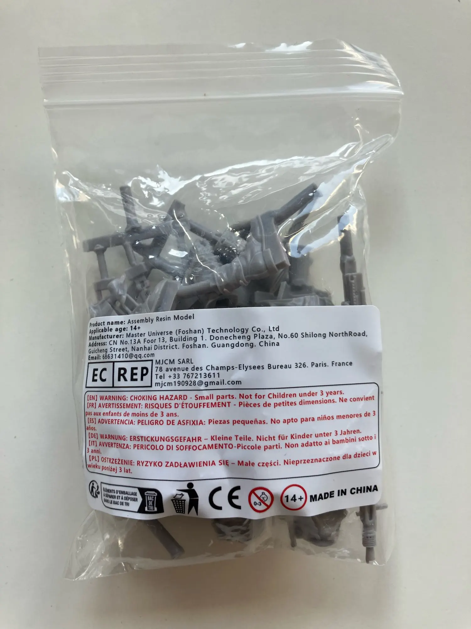 Buyer photo of this resin kit