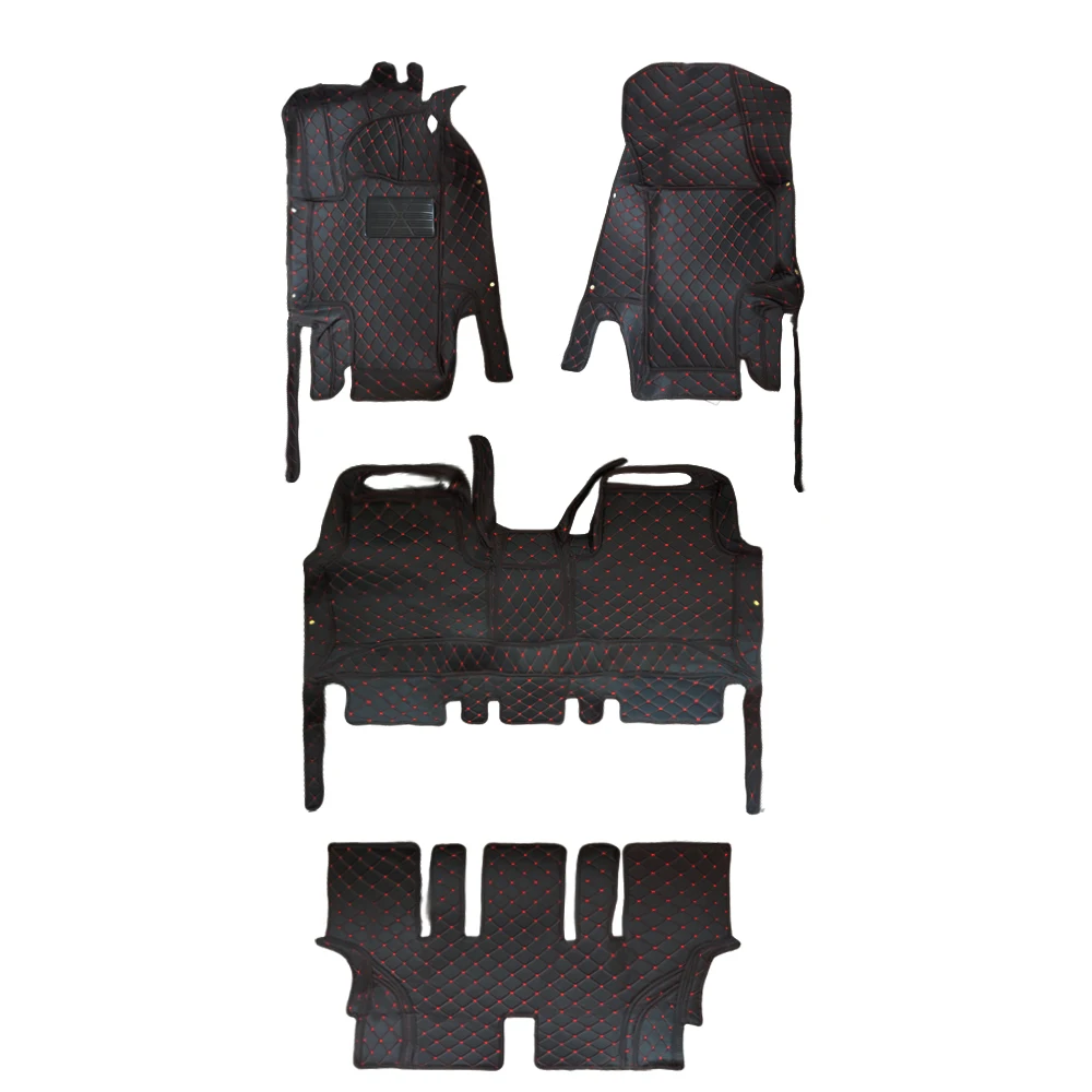 

Кожаные автомобильные коврики для Dodge Journey 7seat 2009-2017, автомобильные ковры, подушечки для ног, интерьер