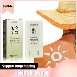 Face Body Sunscreen Matte Sun Stick Spf 50+ Uv Protective Refreshing Hydrating Waterproof Solar Blocker Isolation Sunblock Cream