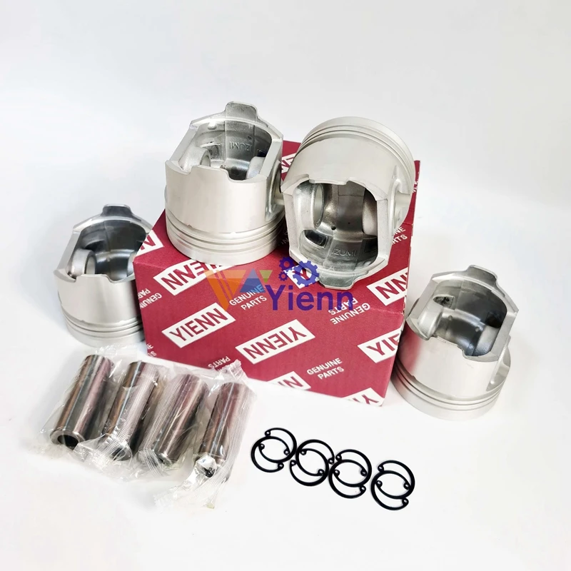 4M41 4M41T Piston Kit For Mitsubishi Fit Pajero KH-V78 V68 ME191469 Diesel Engine Repair Parts