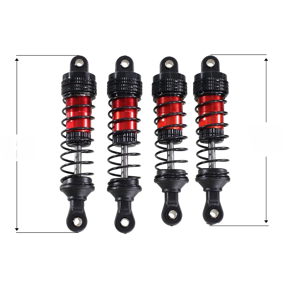 Amortisseur amélioré pour SCY 16101 16102 Pro Wltoys 124008 144001 124017 MJX Hyper Go 16207 16208 16210 14301 14210 Voiture RC