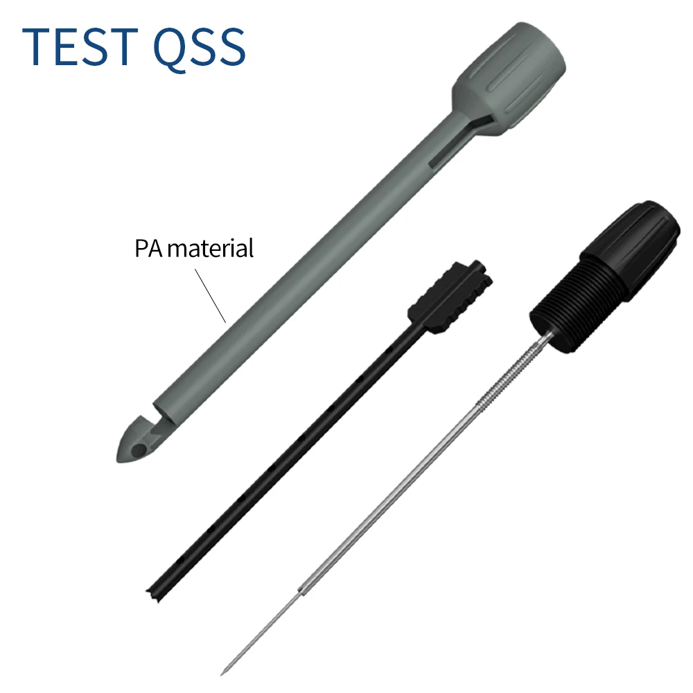 QSS 2PCS Heavy Duty Wire Piercing Probe ฉนวนกันความร้อนเจาะคลิปชุดเครื่องมือไฟฟ้า