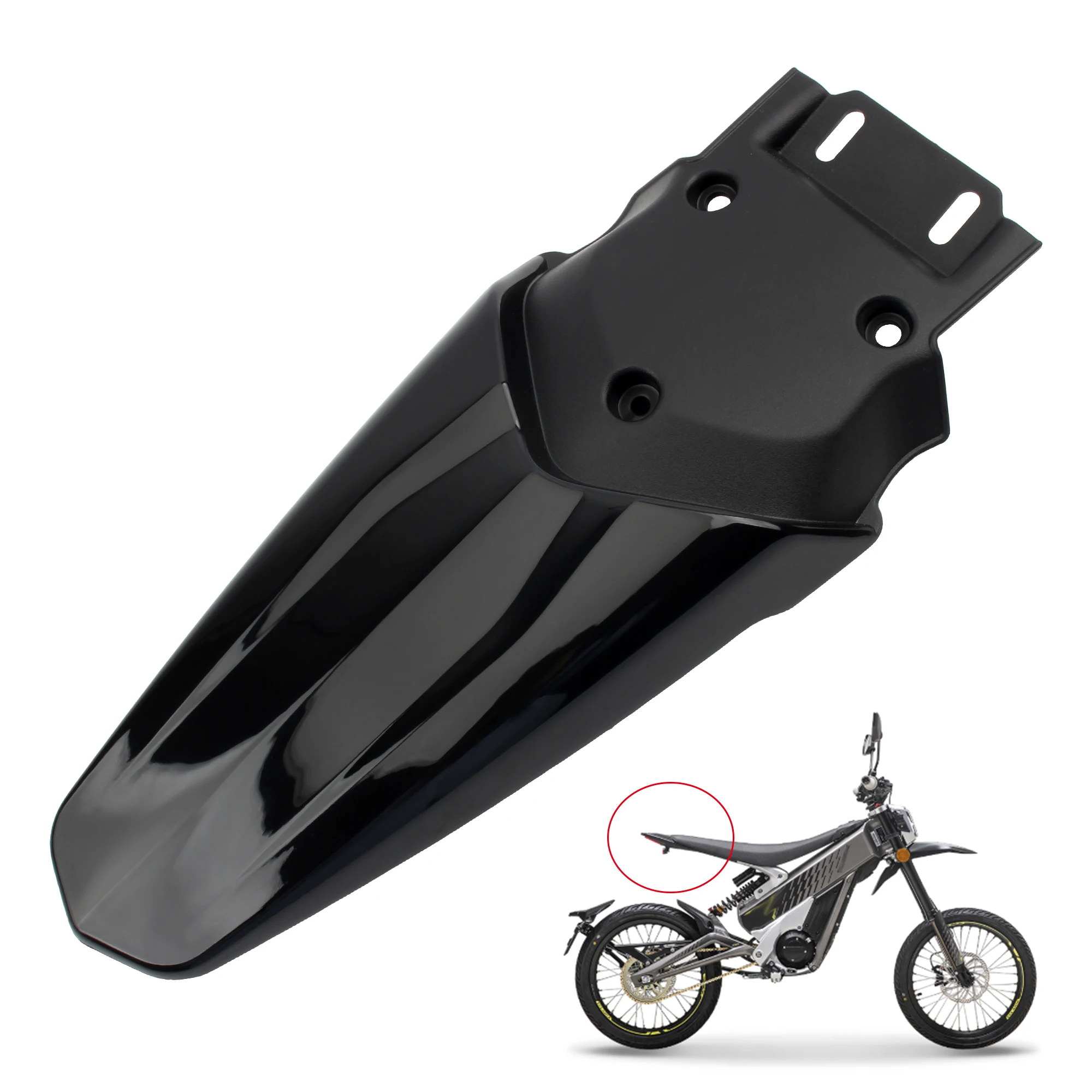 Motorcycle Rear Fender Mudguard For Talaria Sting X3 MX3 MX4 Dirt Pit Bike Electric Dirt Bike Accessories Cover Shield Plastic