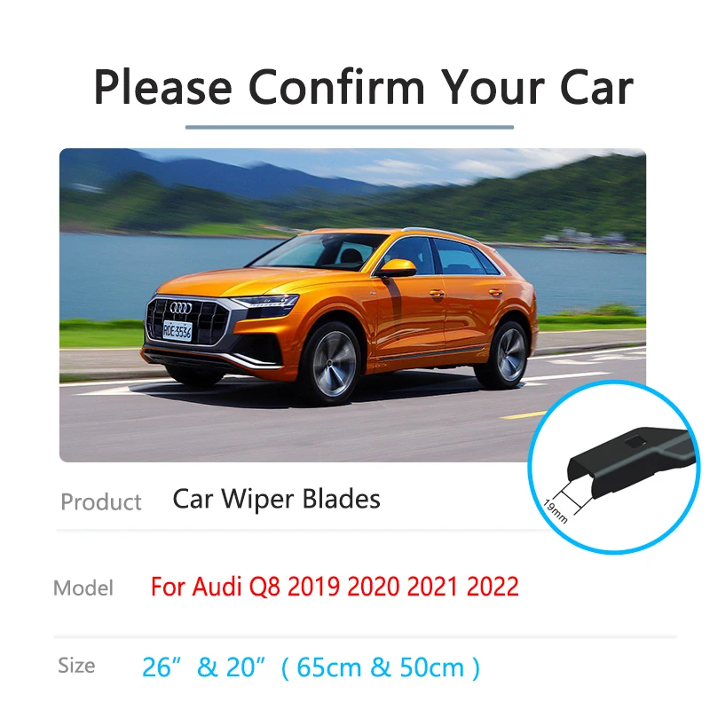 For Audi Q8 2019 2020 2021 2022 26\