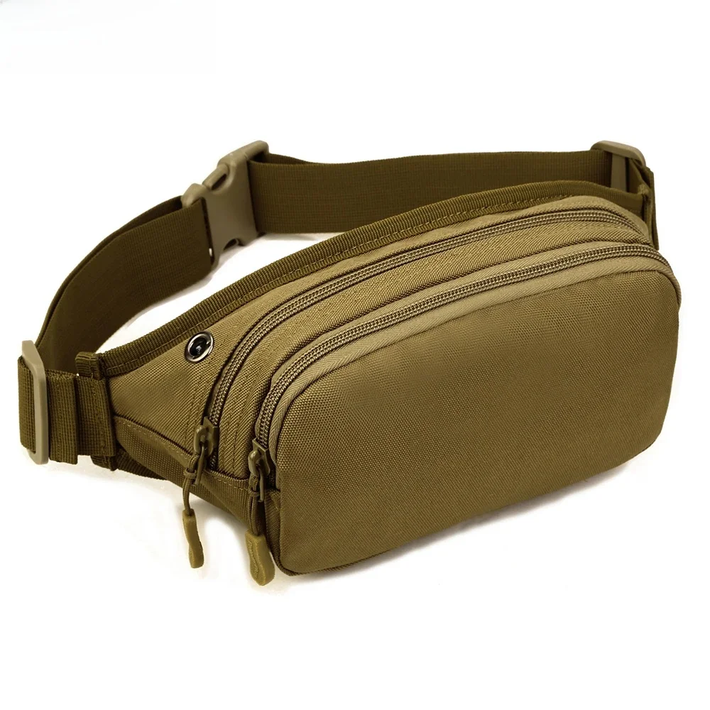 PROTECTOR PLUS Tactical Men sport 5.7 cali torba biodrowa na telefon wojskowy bojowy odkryty mała torba typu Crossbody 900D Nylon Running Riding — zdjęcie 2
