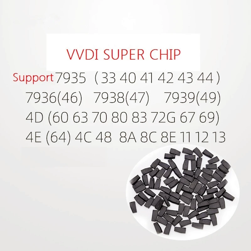 50 قطعة جديد وصول الأصلي VVDI سوبر رقاقة XT27A66 = XT27C75 1907 لنسخ 46/47/48/4C/4D/4C/4E/8A/8C/8E ل VVDI أدوات المفاتيح/مجموعة